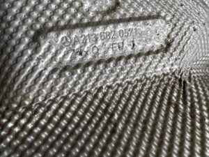 OSŁONA TERMICZNA WYDECHU MERCEDES E-KLASA W213 KOMBI