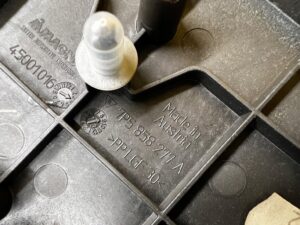 OSŁONA DASZEK LICZNIKA ZAGERÓW PORSCHE CAYENNE II 7P5 GTS