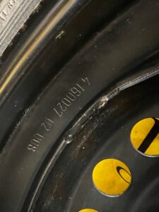 KOŁO ZAPASOWE DOJAZDOWE FELGA OPONA OPEL ASTRA H 115/70 R16