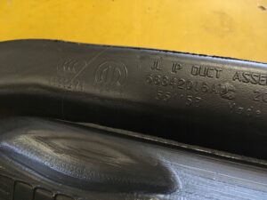 KANAŁ TUNEL POWIETRZA DESKI JEEP WRANGLER JL