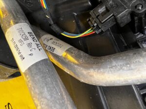 KOMPLETNA NAGRZEWNICA DMUCHAWA KLIMATYZACJI 3 STREFY MERCEDES GLS X166