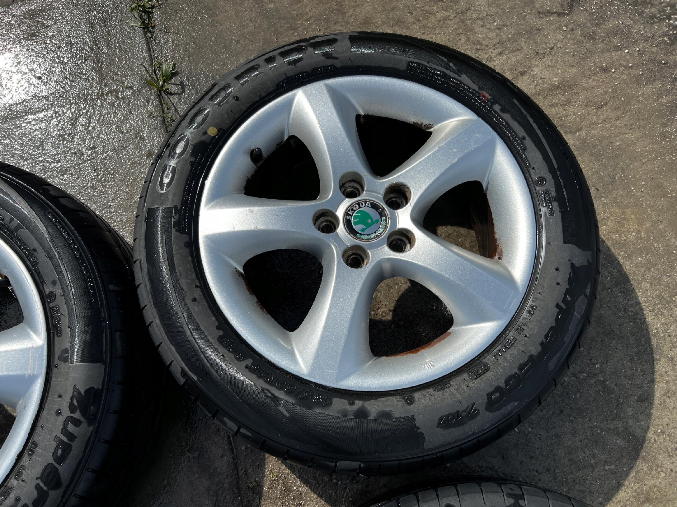 KOŁA FELGI OPONY LETNIE SKODA FABIA II 185/60 R15