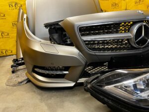 KOMPLETNY PRZÓD MASKA ZDERZAK BŁOTNIK LAMPY CHŁODNICE MERCEDES CLS W218