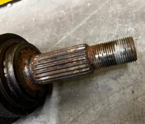 LEWA PÓŁOŚ PRZÓD KRÓTKA DACIA SANDERO III 3 1.0 TCE SCE