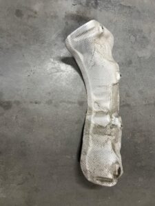 BLACHA OSŁONA TERMICZNA DACIA LODGY LIFT 2022R 1.5 BLUE DCI