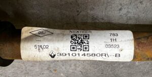 LEWA PÓŁOŚ PRZÓD KRÓTKA DACIA SANDERO III 3 1.0 TCE SCE