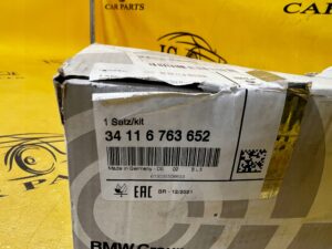 KPL TARCZE KLOCKI HAMULCOWE PRZÓD BMW 7 E65 745d 760i ALPINA B7 NOWE OEM