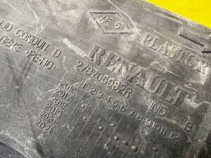 KANAŁ TUNEL PRZEWÓD POWIETRZA PRZÓD PRAWY DACIA DUSTER II