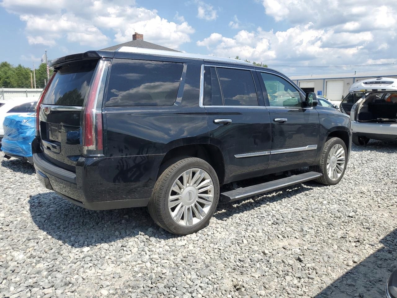 KOMPLETNY TYŁ KLAPA ZDERZAK LAMPY ĆWIARTKA CADILLAC ESCALADE IV 2015-2020