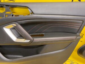 BOCZEK TAPICERKA DRZWI PRAWY PRZÓD PEUGEOT 308 T9 GTI GT LINE