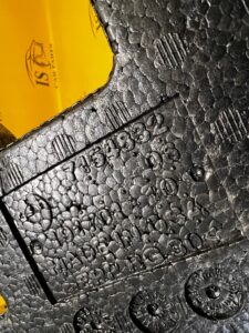 WYGŁUSZENIE STYROPIAN PODŁOGI PRZÓD PRAWY PRAWE BMW X5 F15 E70 X6 F16 E71