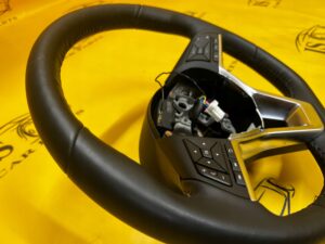 NOWA KIEROWNICA SKÓRA MULTIFUNKCJA NISSAN X-TRAIL T32 POLIFT LIFT