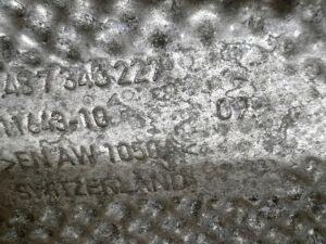 OSŁONA PŁYTA TERMICZNA WYDECHU BMW 5 G30