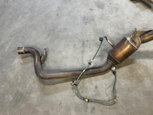 KATALIZATOR RURA WYDECHOWA SONDA PRAWY PORSCHE PANAMERA 970 I LIFT HYBRID