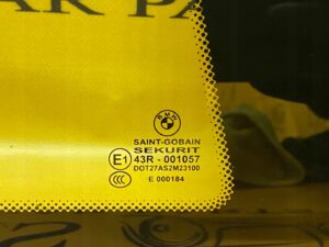 SZYBA KAROSERYJNA TYLNA TYŁ PRAWA PRAWY BMW 2 F22