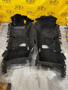 WYGŁUSZENIE PODŁOGA WYKŁADZINA DYWAN PORSCHE PANAMERA 14r. 970 POLIFT