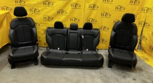 TAPICERKA FOTELE KANAPA AIRBAG ISOFIX EU PÓŁ SKÓRA RENAULT KADJAR