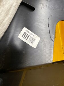 POSZYCIE OSŁONA OBUDOWA SŁUPKA TYŁ C PRAWA PRAWY DACIA JOGGER