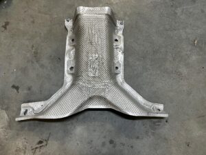 BLACHA OSŁONA OBUDOWA TERMICZNA PORSCHE PANAMERA 970 I LIFT