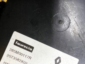 PRZEŁĄCZNIK PANEL STEROWANIA SKŁADANIA FOTELI RENAULT SCENIC IV