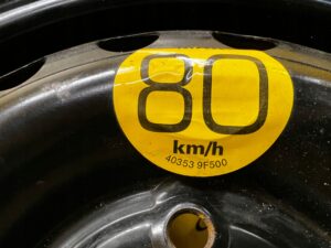 KOŁO ZAPASOWE DOJAZDOWE FELGA NISSAN MICRA III K12 NOTE I E11 105/70 R14