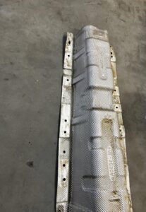 BLACHA OSŁONA TERMICZNA WYDECHU DACIA SANDERO III 1.0 TCE
