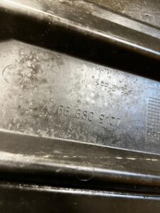 PŁYTA OSŁONA PODWOZIA MERCEDES GL X166