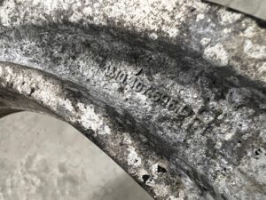 WAHACZ DOLNY DOŁ PRZÓD PRZEDNI PRAWY PORSCHE CAYENNE COUPE 9Y3 9Y0 HYBRID