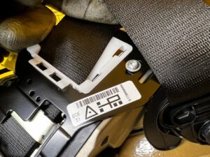 PAS BEZPIECZEŃSTWA PRZÓD PRZEDNI PRAWY BMW X5 F15 X6 F16 NOWY OEM