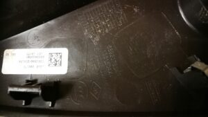 OSŁONA BOCZEK DESKI RENAULT ESPACE V BRĄZ PRAWA