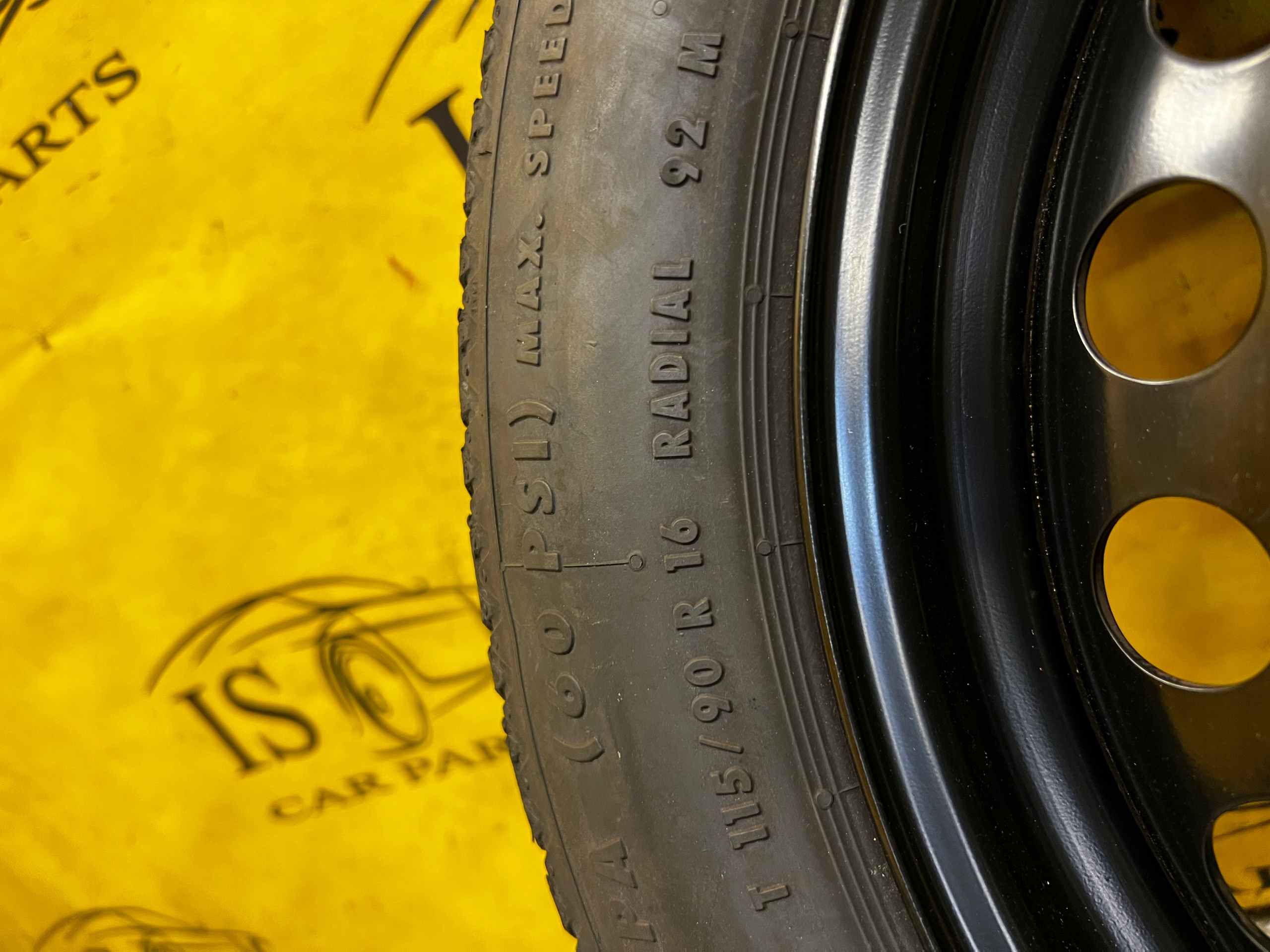 KOŁO ZAPASOWE DOJAZDOWE FELGA OPONA VOLVO V40 II 115/90 R16