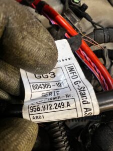 GŁÓWNA WIĄZKA INSTALACJA PRZEWODÓW PORSCHE MACAN 95B 2.0 TFSI