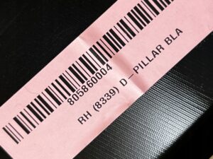 OSŁONA POSZYCIE SŁUPKA TYŁ D PRAWY PRAWA BMW X5 F15 NOWA OEM