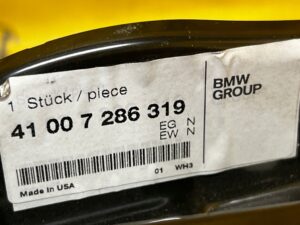 WZMOCNIENIE DRZWI TYŁ LEWY BMW X6 E71 NOWE OEM