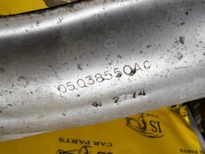 OSŁONA TERMICZNA WYDECHU JEEP GRAND CHEROKEE WK2