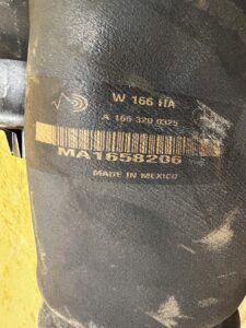 KOMPLET MIECHY TYŁ TYLNY AIRMATIC PRAWY LEWY MERCEDES GLS X166