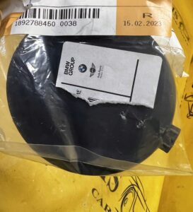 ZAŚLEPKA UCHA HOLOWNICZEGO ZDERZAKA PRZÓD BMW X5M F85 X6M F86 NOWA OEM