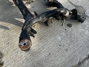 WÓZEK SANKI TYŁ PORSCHE CAYENNE 7P5 LIFT 4.2D