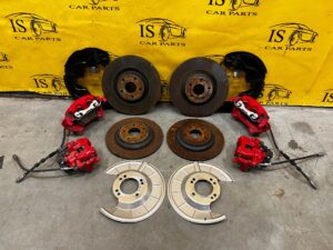 KOMPLET HAMULCE TARCZE ZACISKI KLOCKI PRZÓD TYŁ FORD KUGA MK3 ST-LINE