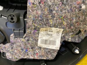 TAPICERKA DRZWI LEWY TYŁ PEUGEOT 508 II GT LINE