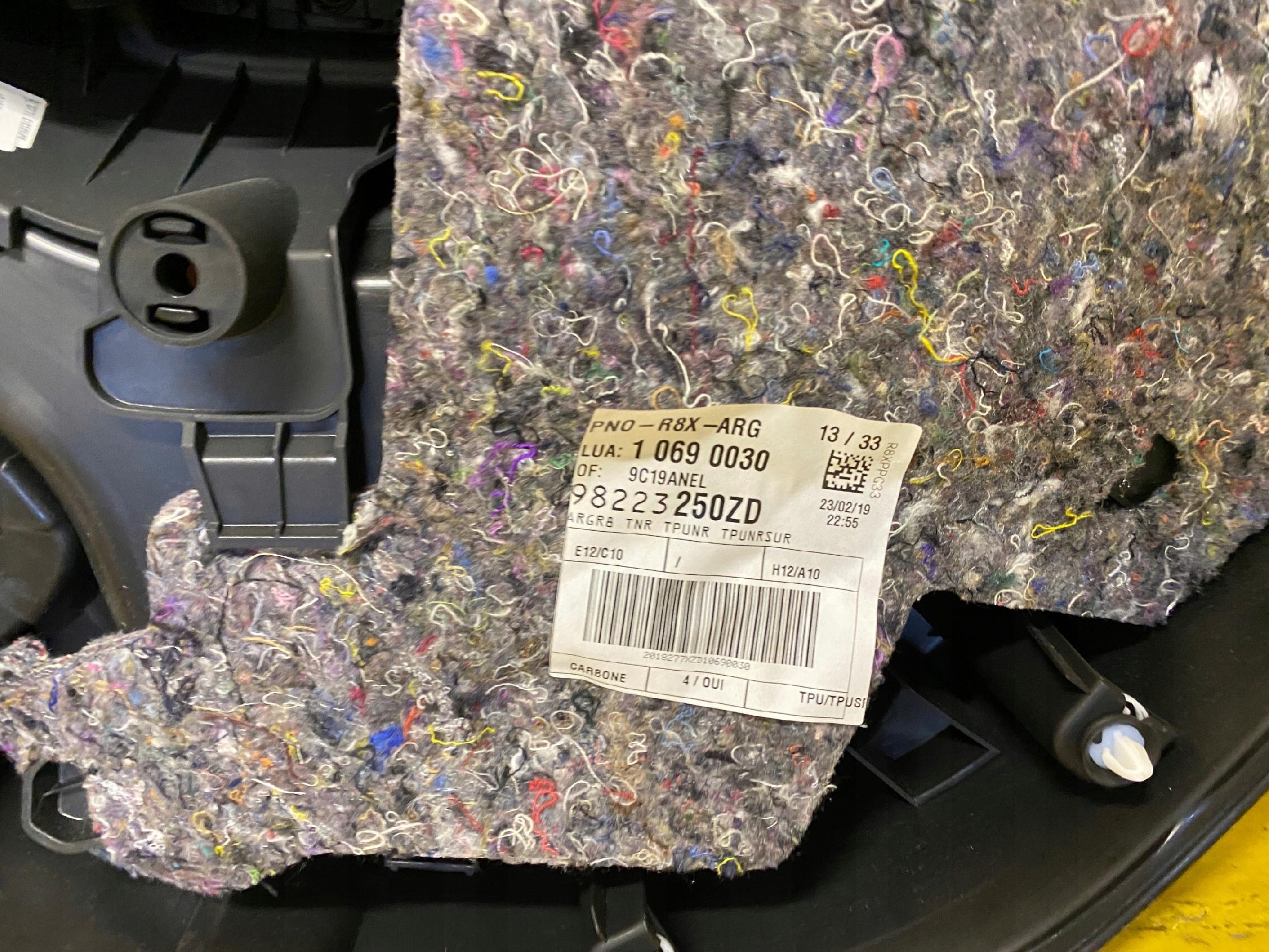 TAPICERKA DRZWI LEWY TYŁ PEUGEOT 508 II GT LINE