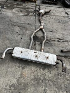 KOMPLET UKŁAD WYDECHOWY WYDECH KOŃCÓWKI MERCEDES GLS X166 450 3.0 B V6