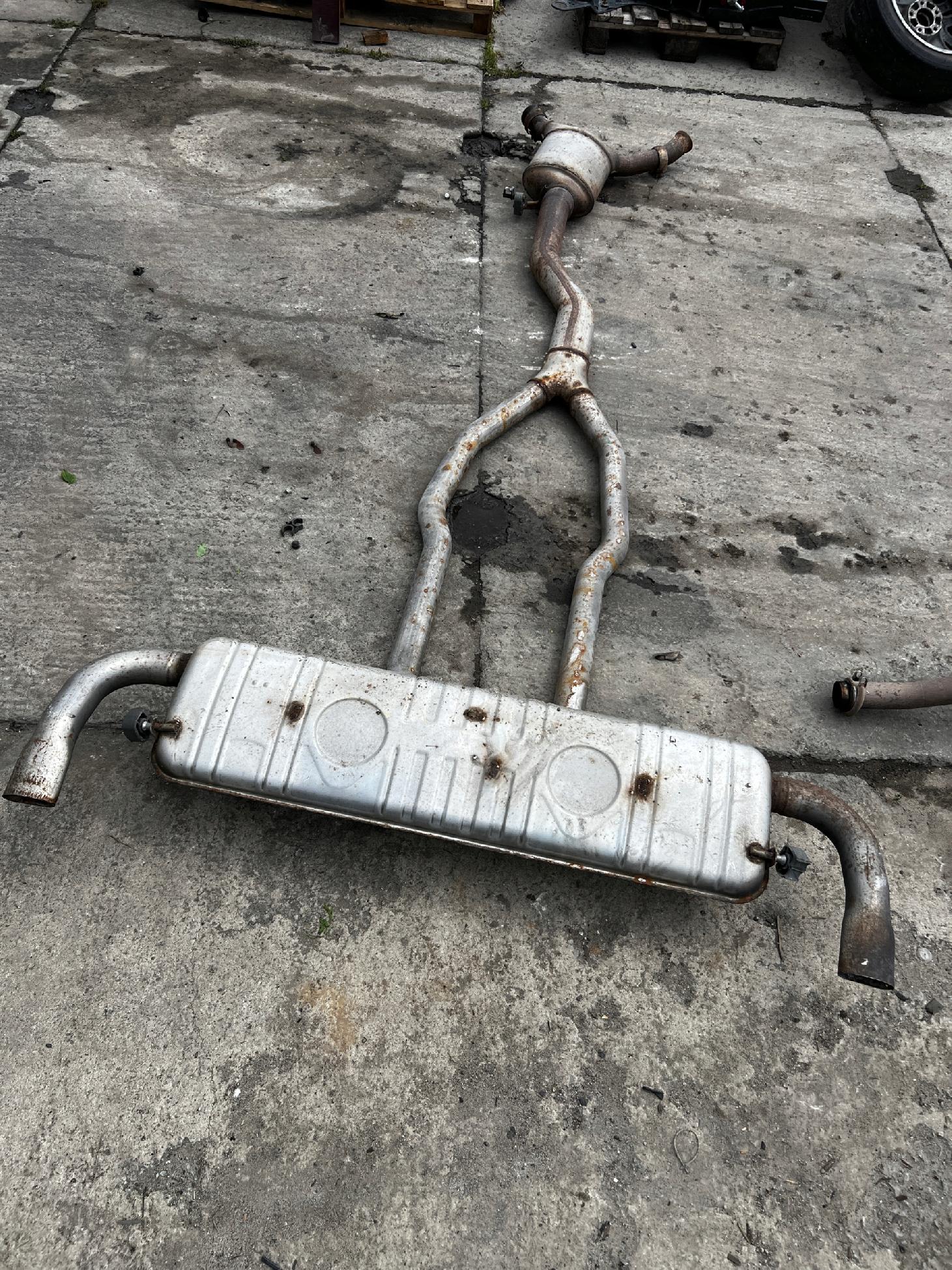 KOMPLET UKŁAD WYDECHOWY WYDECH KOŃCÓWKI MERCEDES GLS X166 450 3.0 B V6