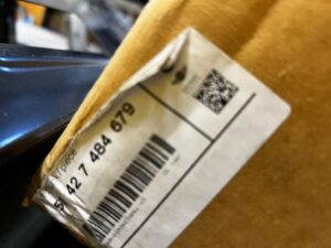 BOCZEK TAPICERKA DRZWI LEWY TYŁ BMW X6 F16 NOWA OEM