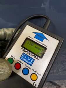 MASKA POKRYWA SILNIKA FORD BRONCO 21- AZURE GREY PEARL