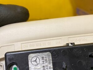 KOMPLET RĄCZKI PODSUFITKI LED MERCEDES W257