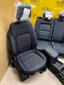 KOMPLET FOTELE MATERIAŁOWE WNĘTRZE TUNEL ŚRODKOWY FORD KUGA ST-LINE MK3