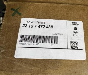 POSZYCIE FOTELA PRZÓD PRAWY SPORTOWE SKÓRA MOKKA BMW X3 G01 X4 G02 3 G20 21 NOWE OEM