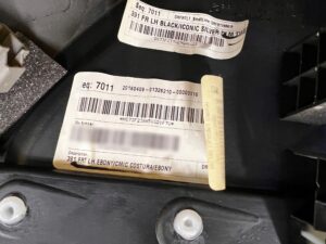 BOCZEK TAPICERKA DRZWI LEWY PRZÓD TITANIUM SKÓRA LED FORD FUSION LIFT USA