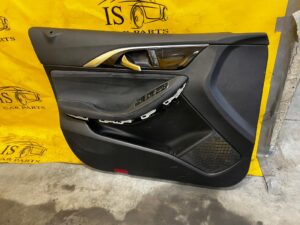 KOMPLET FOTELE WNĘTRZE KANAPA BOCZKI INFINITI Q30 QX30 SKÓRA ALCANTARA